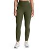 Aoxjox High Waisted Workout Leggings for Women Tummy Control Buttery Soft Yoga Metamorph Deep V Pants 26" (Olive Green, 3X-Large) view 4