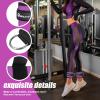 NEALFIT Ankle Strap for Cable Machine, Gym Ankle Cuff for Kickbacks, Leg Extensions, Glute Workouts, Booty Hip Abductors Exercise for Women and Men (Purple, Single) view 4