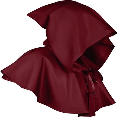 AYILUOBE Halloween Grim Cowl Cloak Medieval Wicca Pagan Hood Wizard Hoodie Cape Cosplay Renaissance Costume for Men Women