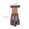 Anneome Cow Leather Glove Finger Protector for Recurve Hunting Traditional Tabs Three Finger Guard Women Youth Practice view 2