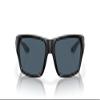 Costa Man Sunglasses Matte Black Frame, Gray Lenses, 60MM view 1