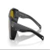 Costa Del Mar King Tide 6 Polarized Rectangular Sunglasses, Black Pearl/Sunrise Silver Polarized- 580G, 58 mm view 3