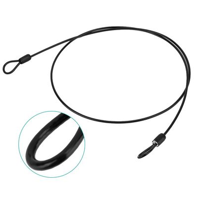 Cable Lock, Stainless Steel PVC Practical Security Lock, Autocycle Office for Home Motorcycle Cycling Scooter Factory Parking Lot (03)