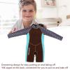 Focket Kids Diving Suits, Flexible Kids Wetsuit Lightweight Wear Resistant for Girls (Size 12) view 2