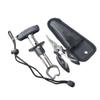 BESPORTBLE Stainless Steel Fish Grip Tool Mini Fishing Gripper with Scale and Non-Slip Handle for Anglers and Kayak Fishing Accurate Weight Measurement and Easy Handling view 1