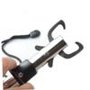 BESPORTBLE Stainless Steel Fish Grip Tool Mini Fishing Gripper with Scale and Non-Slip Handle for Anglers and Kayak Fishing Accurate Weight Measurement and Easy Handling view 2