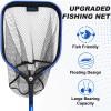 MoiShow Floating Fishing Net - Fishing Landing Net Foldable Fishing Net for Freshwater or Saltwater view 3