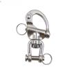 UNKOMN Marine Hardware 5Pcs 70mm Swivel Snap Shackle Stainless Steel Quick Release Diving Clips Swivel Snap Hook for Sailboat Spinnaker Halyard Yacht view 4
