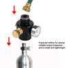 Tyenaza Co2 & Compress Air Regulator, Alloy Steel Replacement Air Regulator with Gauge, Output Pressure 0300psi view 3