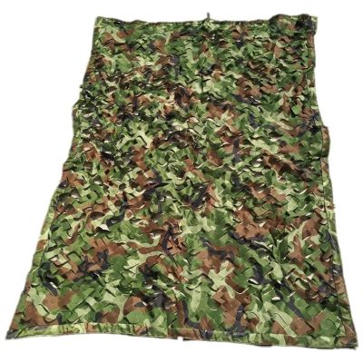 LTSRLL Camo Netting Camouflage Net Sunshade Mesh Nets Cover Army Blinds Nets for Hunting Military Decoration Jungle Bird Watching (Color : Woodland, Size : 2x8m/6.6x26.2ft)