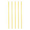 ZJKXJH Agility Training Equipment Set, Removable Soccer Drills Slalom Poles with Water and Sand Injection Base, Coaching Sticks for Outdoor Sports and Fitness, 5 Pieces (Size : C Combo 1.2m/47.2in) view 1