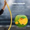 ZJKXJH Agility Training Equipment Set, Removable Soccer Drills Slalom Poles with Water and Sand Injection Base, Coaching Sticks for Outdoor Sports and Fitness, 5 Pieces (Size : C Combo 1.2m/47.2in) view 2