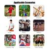 ZJKXJH Agility Training Equipment Set, Removable Soccer Drills Slalom Poles with Water and Sand Injection Base, Coaching Sticks for Outdoor Sports and Fitness, 5 Pieces (Size : C Combo 1.2m/47.2in) view 3