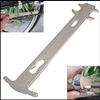 1pcs Bicycle Chain Wear Checker Indicator Repair Tool Mountain Road Chains Gauge Measurement Ruler Replacement MTB Bike Accessories view 2