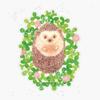 Magnet Hedgehog in Cloverfield Viny Magnetic Bumper Sticker 5" view 1