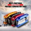 11 In1 MTB Bicycle Repair Tool Set Multifunctional Wrench Screwdriver Chain Hex Spoke Bike Repair Tool Kit Mountain Bike Tool view 2
