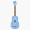 Magnet Cute Blue Ukulele Viny Magnetic Bumper Sticker 5" view 1