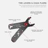 5 in 1 Multitool Combo Pliers Squeeze Bicycle Tire Levers Chain Pliers Valve Core Removal Integrated MTB Bike Tool view 2