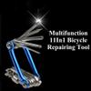 11 In1 MTB Bicycle Repair Tool Set Multifunctional Wrench Screwdriver Chain Hex Spoke Bike Repair Tool Kit Mountain Bike Tool view 3