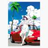Magnet Monogatari Series - Fast Love Viny Magnetic Bumper Sticker 5" view 1