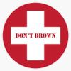 Magnet Don't Drown Lifeguard Viny Magnetic Bumper Sticker 5" view 1