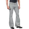 ZYXTIM Men's Skinny Vintage 60s 70s Bell Bottom Slimming Stretch Fit Classic Comfort Stylish Wideleg Disco Pants for Cowboy Grey view 1