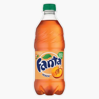 Magnet Peach Fanta Viny Magnetic Bumper Sticker 5"