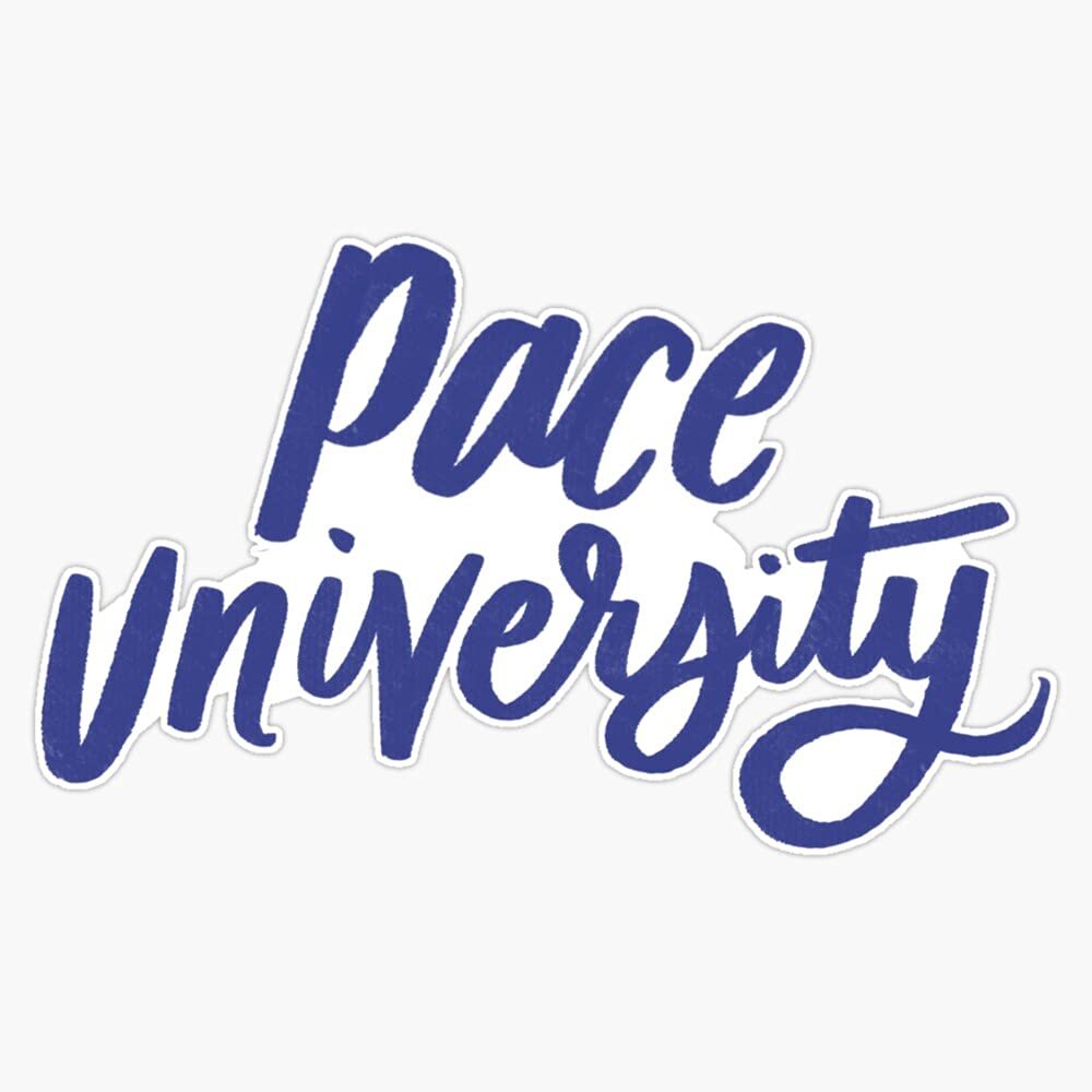 Magnet Pace University Viny Magnetic Bumper Sticker 5"