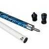 BebeXi Tacos de billar profesionales 147cm Professional Billiard cue, 1/2 Split Big Head, 12.5mm, Chinese Black Eight, American Nine Ball view 2