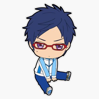 Magnet Rei Ryugazaki Chibi Viny Magnetic Bumper Sticker 5"