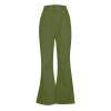 ZYXTIM Men's Casual Retro Party 60s 70s Disco Pants Vintage Wide Leg Stretch Slim Fit Flares Formal Dress Trousers Bell Bottom view 4