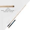 BebeXi Tacos de billar profesionales 145cm Snooker cue Set, 9.5mm/11.5mm, 3/4 Split English cue view 3