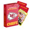 Blitz Champz Kansas City Chiefs  Officially Licensed NFL Playing Cards & Chiefs Gifts for Men & Women, Fun Travel Card Games for Adults & Kids Ages 7+, Camping Games for Friends & Family Game Night view 1