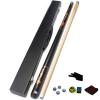 BebeXi Professional cue Stick Break cues 145cm Snooker Black Eight Pool cue Set, 1/2 Split cue, 11.5mm/13mm, Suitable for Beginners(Color:4,Size:13mm) view 2