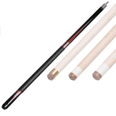 BebeXi Professional cue Stick Break cues 144cm Snooker cue Imported from North America, 1/2 Split cue, 10.5mm/11.5mm/12.75mm(Color:a,Size:10.5mm)