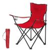 Kcelarec Portable Folding Camping Outdoor Beach Camp Chair, Sports Chair, Outdoor Chair & Lawn Chair (Style 1-Red) view 1