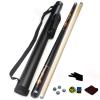 BebeXi Professional cue Stick Break cues 145cm Snooker Black Eight Pool cue Set, 1/2 Split cue, 11.5mm/13mm, Suitable for Beginners(Color:3,Size:13mm) view 2