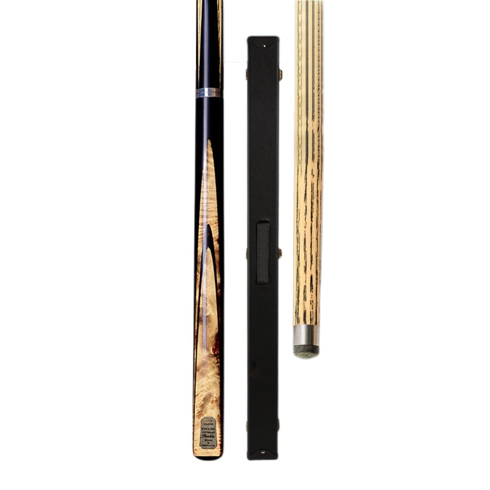 BebeXi Tacos de billar profesionales 145cm Chinese Snooker cue, 3/4 Split cue, 9.5mm/10mm/12.5mm, Chinese Black Eight(Color:c,Size:11.5mm)