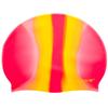 Sporti Multi Color Silicone Swim Cap - Pink/Yellow Sorbet view 1