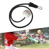 kowaku Baseball Pitching Bands Baseball Exercise Band Fitness Equipment Softball Baseball Training Bands for Beginners Stretch Arm, Black view 4