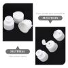 Holibanna Convenient Bottle Caps 30pcs Push Pull Lid Replacement Water Bottle Spouts Sturdy Plastic Lids for 28mm Od Anti-Leak Sealing Accessory view 4