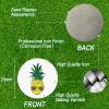 FINGER TEN Golf Ball Markers 3 Pcs with 3 Pack Hat Clip Women Value Gift Set, Mark Pattern USA, Eagle, Ribbon in Choice for Men Kid (3 Funny Golf A) view 2