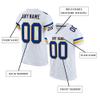Custom Football Jersey Personalized Stitched/Printed Team Name & Number Sports Uniform for Men Women Youth view 2