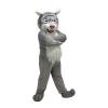 White Wildcat Mascot Costume Cartoon Adult Cosplay view 2