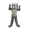 White Wildcat Mascot Costume Cartoon Adult Cosplay view 3
