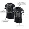 Custom Football Jersey Personalized Stitched/Printed Team Name & Number Sports Uniform for Men Women Youth Black,White view 2