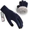 Kids Winter Gloves for Boys Girls Children Toddler Thermal Wool Knit Gloves with Insulated Fleece Lining Keep Hand Warm Gift view 1