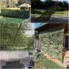 ELZEM Green Sunscreen Camouflage Netting, Military Theme Shooting Hunting Camo Net, Lightweight Garden Decoration Shading Net (Size : 6x9m/19.6x29.5ft) view 2