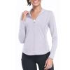 AGVNG Women's UPF 50+ Zip Up Hoodie UV Sun Protection Long Sleeve Shirts SPF Lightweight Quick Dry Jackets Workout Hiking Running Athletic Tops Pinkish Purple XL view 1