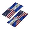 Vuquis Nicaragua America Flag Headbands Sports Non-Slip Tennis Workout Sweat Bands For Women Men view 4